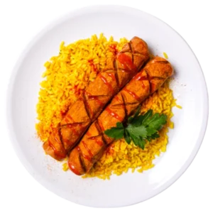 14 Currywurstplatte