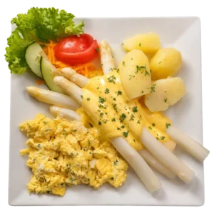 Spargel Rührei