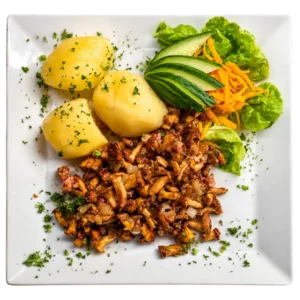 Pfifferlinge Kartoffeln